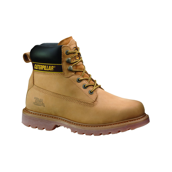 Caterpillar Boots South Africa - Cat Men's Holton St Work Boots Orange AH8743290